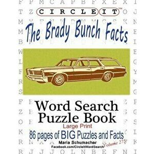 Circle It, The Brady Bunch Facts, Word Search, Puzzle Book, Paperback - *** imagine