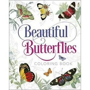 Butterflies Coloring Book, Paperback imagine