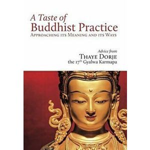 A Taste of Buddhist Practice: Approaching Its Meaning and Its Ways, Paperback - His Holiness Thaye Dorje imagine