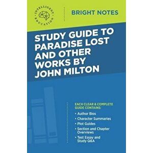 Study Guide to Paradise Lost and Other Works by John Milton, Paperback - *** imagine