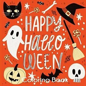 Happy Halloween Coloring Book, Paperback imagine