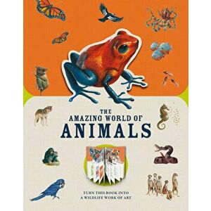 Paperscapes: The Amazing World of Animals: Turn This Book Into a Wildlife Work of Art, Hardcover - Moira Butterfield imagine