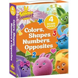 Sunny Bunnies: Colors, Shapes, Numbers & Opposites: 4 Board Books (Us Edition), Hardcover - *** imagine
