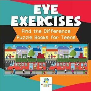 Eye Exercises Find the Difference Puzzle Books for Teens, Paperback - Educando Kids imagine