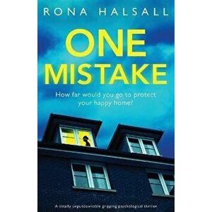 One Mistake: A totally unputdownable gripping psychological thriller, Paperback - Halsall imagine