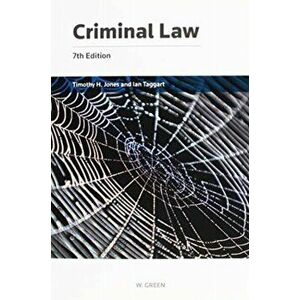 Criminal Law, Paperback - Dr I Taggart imagine