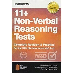 11+ Non-Verbal Reasoning Tests. Complete Revision & Practice for the CEM (Durham University) Test, Paperback - *** imagine
