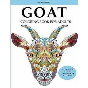 Goat Coloring Book for Adults, Paperback - Dylanna Press imagine