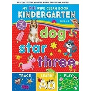 My Big Wipe Clean Kindergarten, Hardcover - Rainstorm Publishing imagine