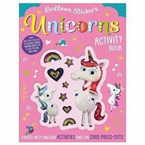 Balloon Sticker Activity Books - Unicorns, Paperback - *** imagine