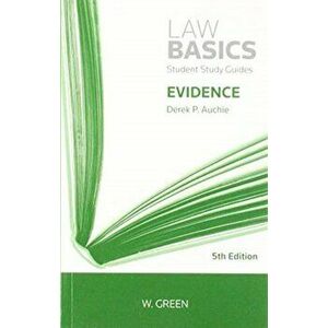 Evidence LawBasics, Paperback - Derek Auchie imagine