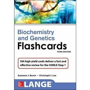 Lange Biochemistry and Genetics Flashhcards, Third Edition, Paperback - Suzanne Baron imagine