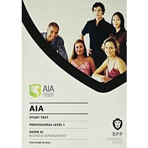 AIA 10 Business Management. Study Text, Paperback - *** imagine