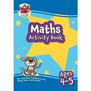 New Maths Home Learning Activity Book for Ages 4-5, Paperback - CGP Books imagine