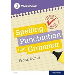 Get It Right: KS3; 11-14: Spelling, Punctuation and Grammar Workbook 3, Paperback - Jill Carter imagine