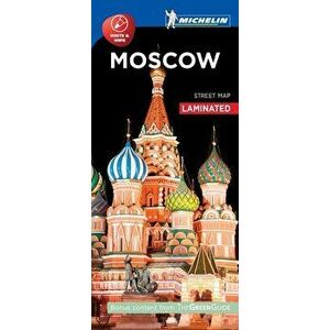 MOSCOW - Michelin City Map 9222. Laminated City Plan, Paperback - *** imagine