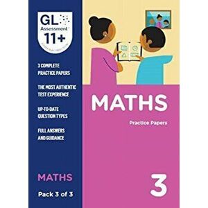 11+ Practice Papers Maths Pack 3 (Multiple Choice), Paperback - *** imagine