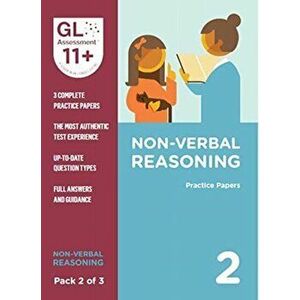 11+ Practice Papers Non-Verbal Reasoning Pack 2 (Multiple Choice), Paperback - *** imagine