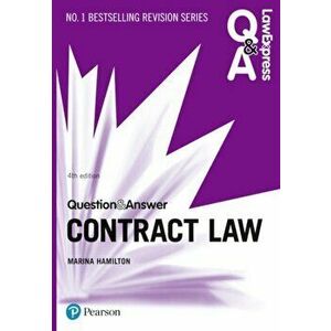Law Express Question and Answer: Contract Law, 4th edition, Paperback - Marina Hamilton imagine
