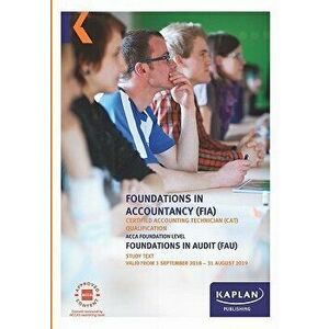 FAU - FOUNDATION IN AUDIT (INT/UK) - STUDY TEXT, Paperback - *** imagine
