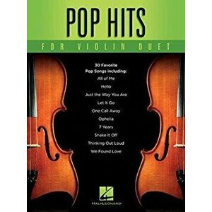 Pop Hits For Violin Duet, Paperback - *** imagine