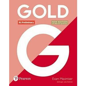 Gold B1 Preliminary New Edition Exam Maximiser, Paperback - Jacky Newbrook imagine