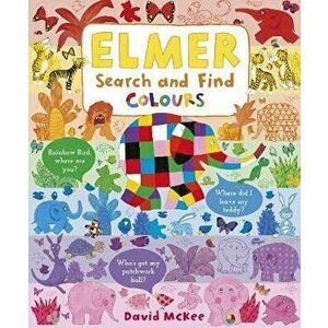 Elmer Search and Find Colours, Board book - David McKee imagine