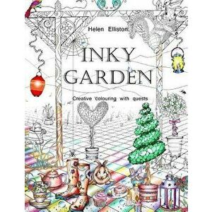 Inky Garden: Creative colouring with quests & 3D paper flower, Paperback - H. C. Elliston imagine