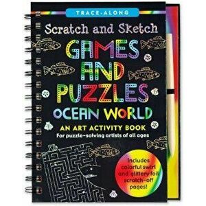 Scratch & Sketch Games & Puzzles, Hardcover - Inc Peter Pauper Press imagine