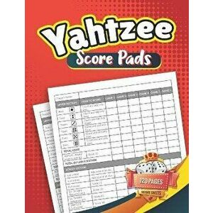 Yahtzee Score Pads: Large Print Size 8.5" x 11", Paperback - Large Score Sheet Publishing imagine