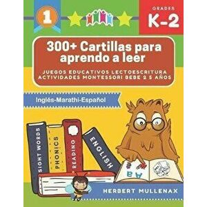 300+ Cartillas para aprendo a leer - Juegos educativos lectoescritura actividades montessori bebe 2 5 aos: Lecturas CORTAS y RPIDAS para nios de Pr, P imagine