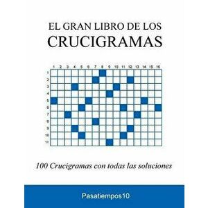 El Gran Libro de los Crucigramas, Paperback - Pasatiempos10 imagine