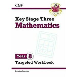 New KS3 Maths Year 8 Targeted Workbook (with answers), Paperback - CGP Books imagine