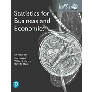 Statistics for Business and Economics, Global Edition, Paperback - Betty Thorne imagine