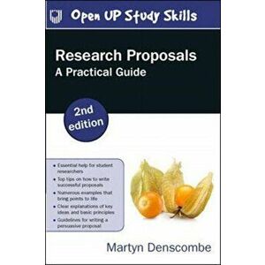 Research Proposals 2e, Paperback - Martyn Denscombe imagine