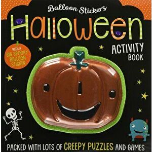 Halloween Balloon Sticker Activity Book, Paperback - *** imagine
