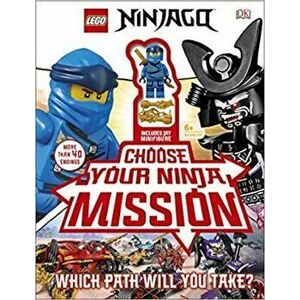 LEGO NINJAGO Choose Your Ninja Mission. With NINJAGO Jay minifigure, Hardback - Simon Hugo imagine