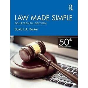 Law Made Simple, Paperback - David L.A. Barker imagine