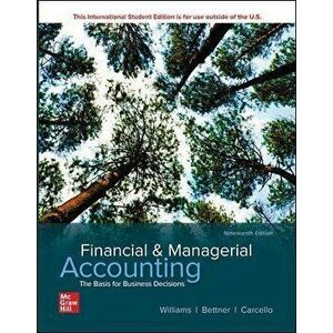 ISE Financial & Managerial Accounting, Paperback - Joseph Carcello imagine