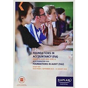 FOUNDATIONS IN AUDIT (INT/UK) - STUDY TEXT, Paperback - *** imagine