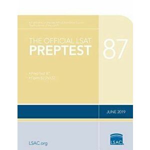 The Official LSAT Preptest 87: (june 2019 Lsat), Paperback - Law School Council imagine