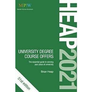 HEAP 2021: University Degree Course Offers, Paperback - Brian Heap imagine