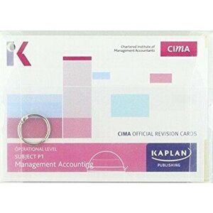 P1 MANAGEMENT ACCOUNTING - REVISION CARDS, Paperback - *** imagine