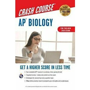 Ap(r) Biology Crash Course, for the New 2020 Exam, Book + Online: Get a Higher Score in Less Time, Paperback - Michael D'Alessio imagine
