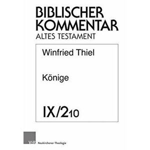 Biblischer Kommentar Altes Testament - Ausgabe in Lieferungen. 10. Lieferung (22, 39-54), Einleitung, Register, Paperback - Winfried Thiel imagine