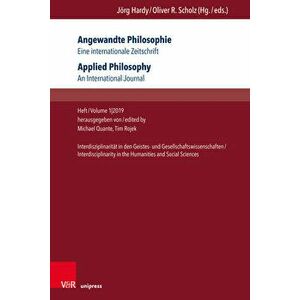 Angewandte Philosophie. Eine internationale Zeitschrift., Paperback - *** imagine