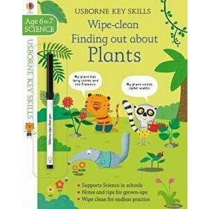 Wipe-Clean Finding Out About Plants 6-7, Paperback - Hannah Watson imagine