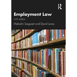 Employment Law 9e, Paperback - David Lewis imagine