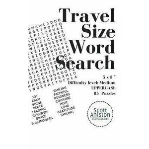 Word Search Travel Size: Mini word search books for adults & kids, Paperback - Scott Aniston imagine