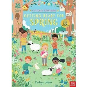 National Trust: Getting Ready for Spring, A Sticker Storybook, Paperback - *** imagine